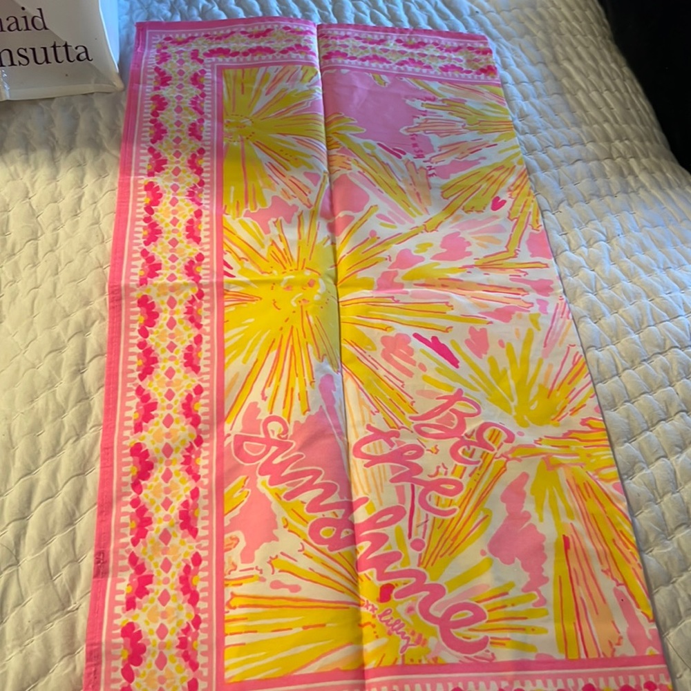 LILLY PULITZER BE THE SUNSHINE SCARF